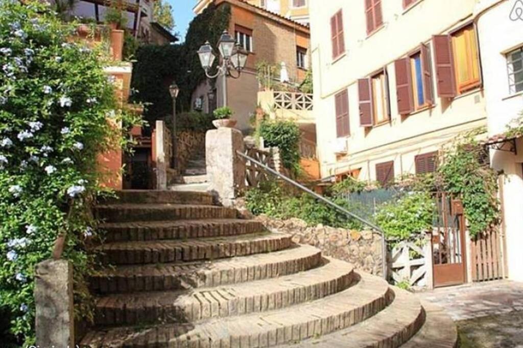 Elegante Open Space Con Vasca Idromassaggio A Trastevere Exteriér fotografie